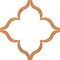 Ekena Millwork 66 56W x 66 56H x 38T Large May Decorative Fretwork Wood Ceiling Panels, Cherry CELW67X67X0375MAYCH - alternate 5